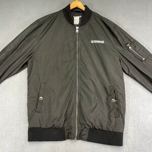 Herbalife 24 Soft Shell Utility Bomber Jacket Sz Large Lightweight Coat Rare